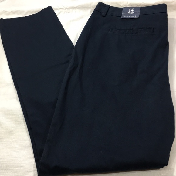 Lands End Slim Leg SZ 14, 32 inseam NWT - Picture 1 of 3